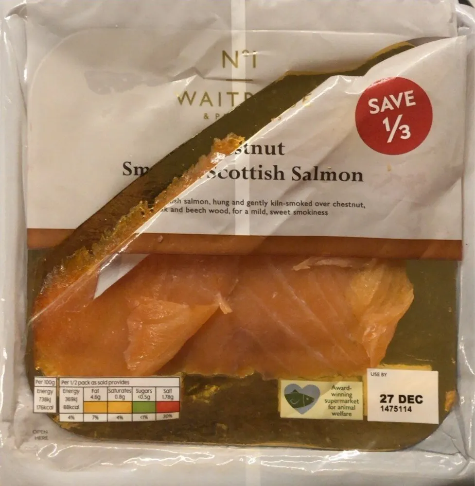 Chestnut Smoked Scottish Samon
