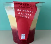 Raspberry & sherry trifle