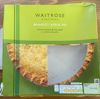 Bramley apple pie