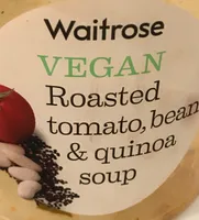 Roasted, bean & Quinoa soup