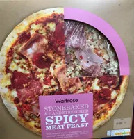 Spicy meat feast Waitrose Pizza