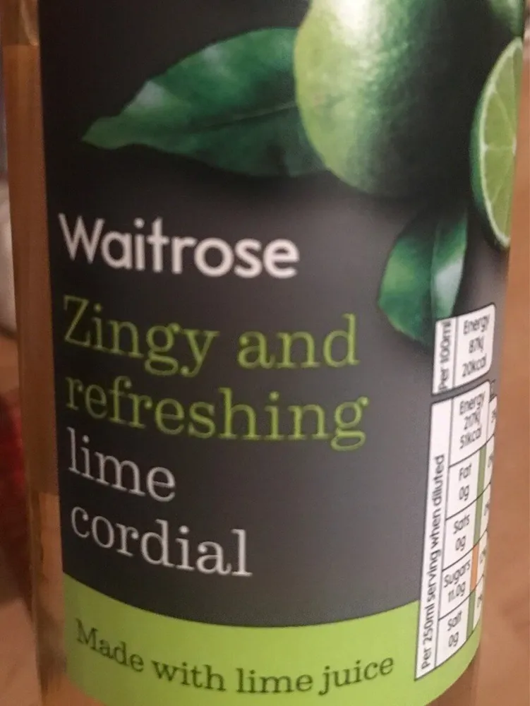 Lime cordial