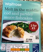 Cod and parsley fishcakes