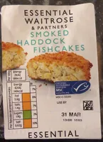 Smoked haddock fish cake