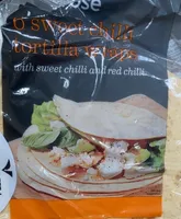 Tortilla wrap sweet chilli