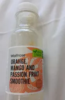 Orange mango and passion fruit smoothie