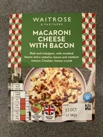 macaroni cheese with bacon