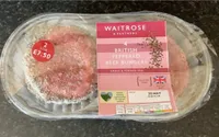 British peppered beef burgers