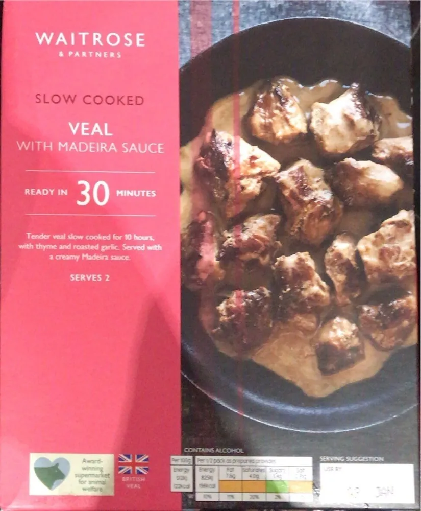 Veal madeira sauce