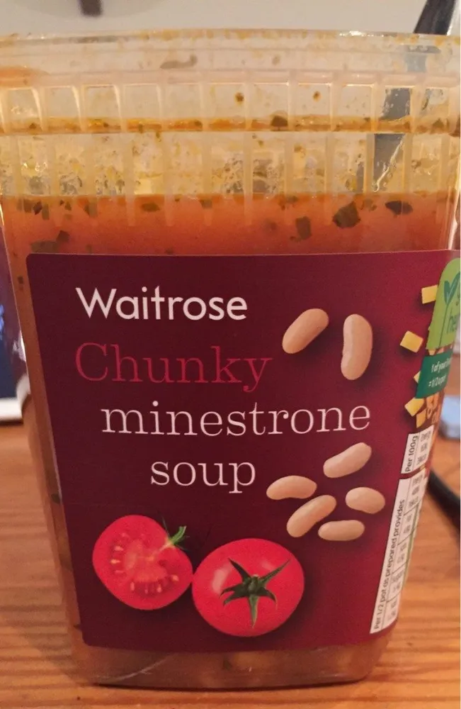 Chunky minestrone soup