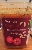Chunky minestrone soup