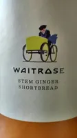 Shortbread au gingembre confit