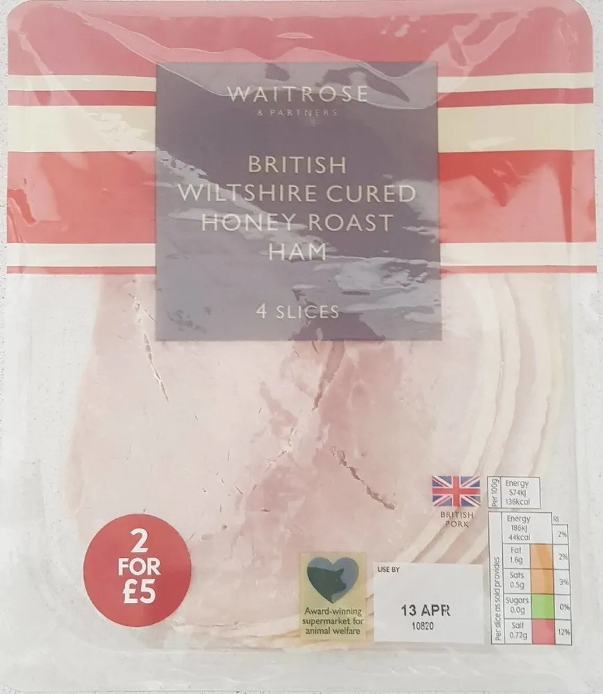 British Wiltshire Cured Honey Roast Ham