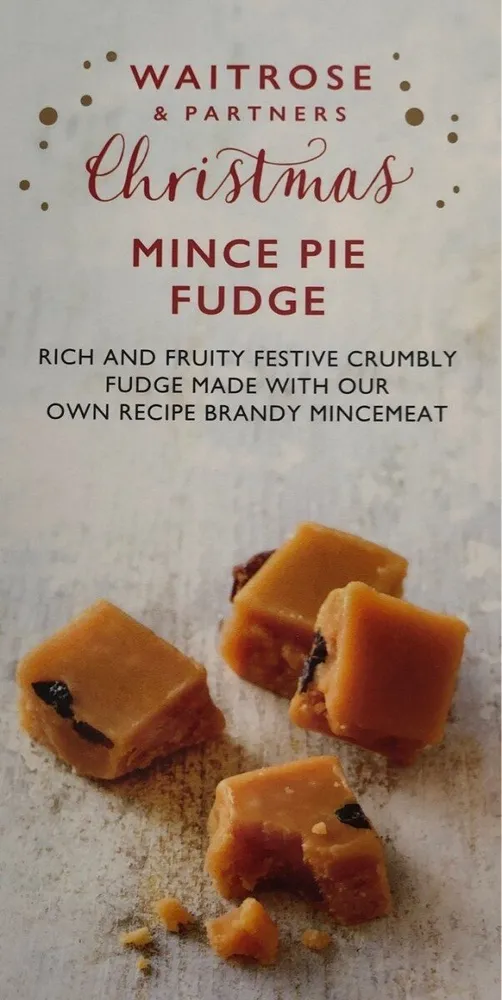 Mince Pie Fudge
