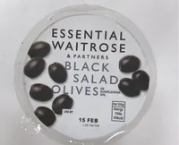 Black salad olives