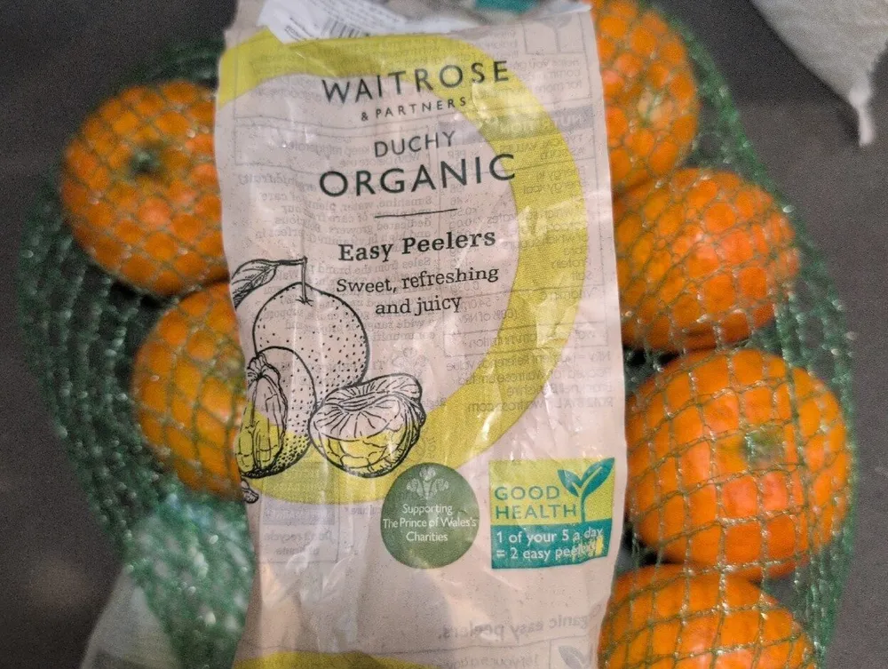 Duchy Organic Easy Peelers