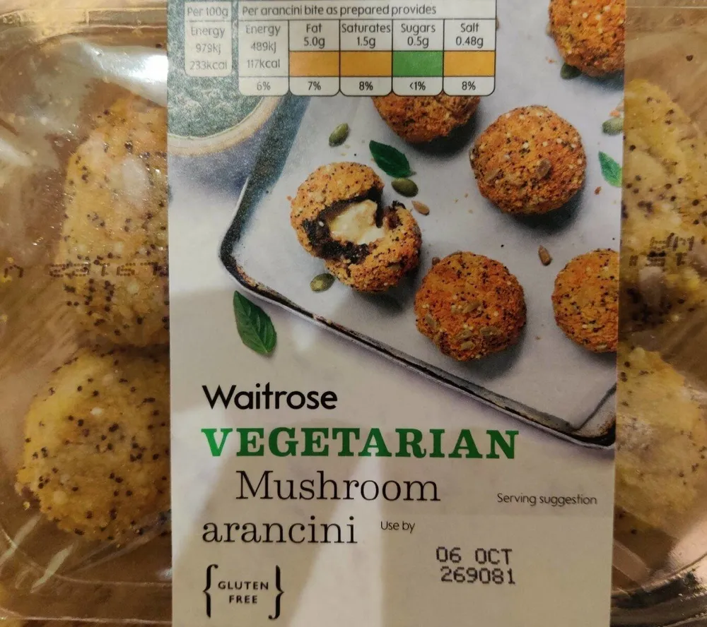 Mushroom Arancini