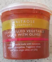 Chargrilled vegetable sauce with olives