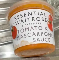 Tomato and mascarpone sauce