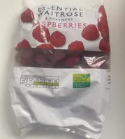 Quick frozen raspberries