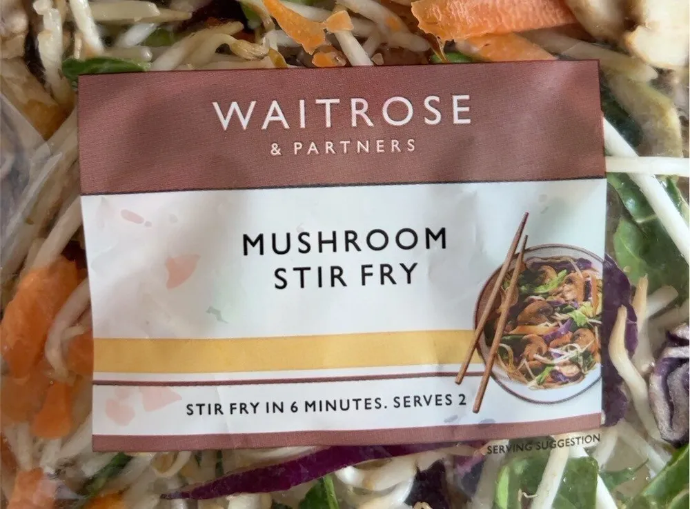 Mushroom stir fry