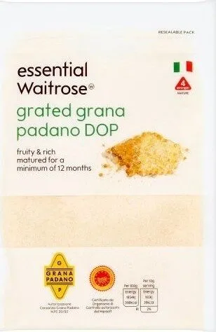 Grated Grana Padano DOP
