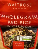 Wholegrain, red rice and quinoa