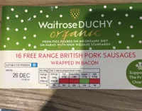 Pork Sausages wrapped in bacon