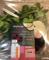 Goats cheese & beetroot salad