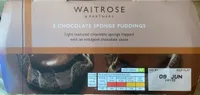 2 chocolate sponge puddings
