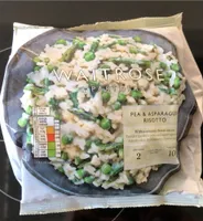 Pea & asparagus risotto
