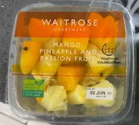 Mango, pineapple and passion fruit