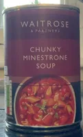 Chunky minestrone soup
