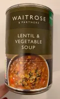 Lentil & vegetable soup