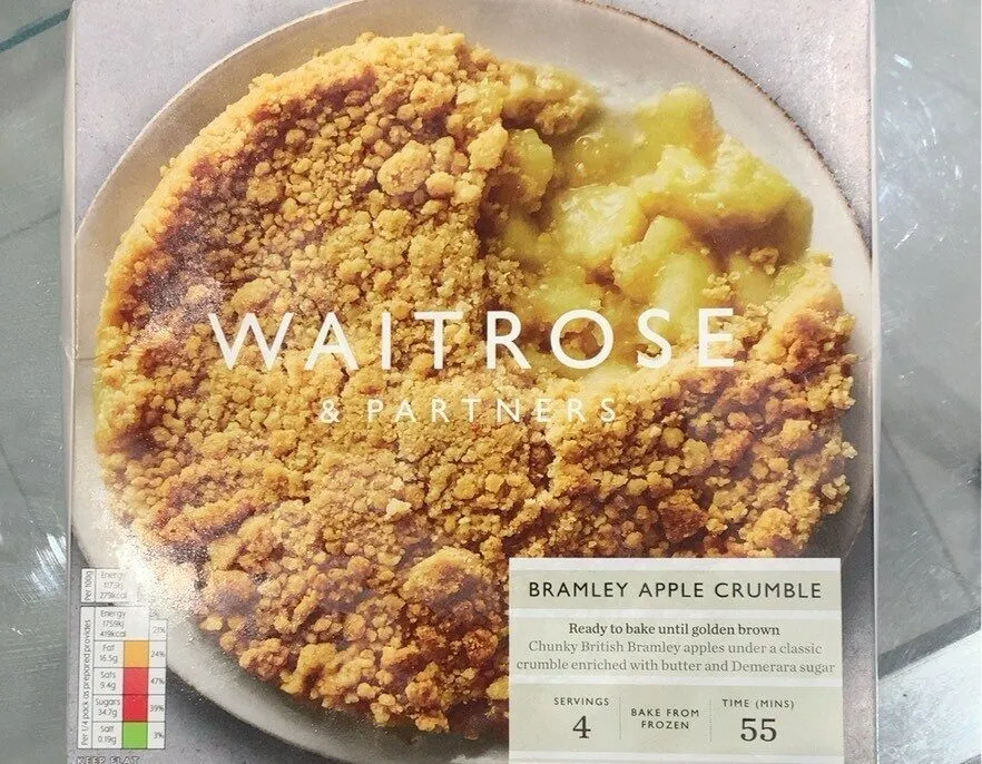 Bramley Apple Crumble