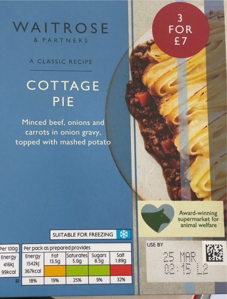 Cottage pie