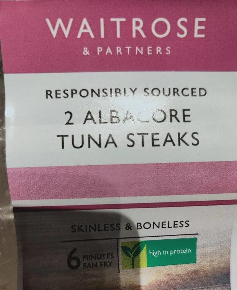 Albacore tuna steak