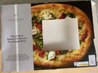 Spinach & Ricotta Sourdough Pizza