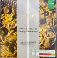 Milk chocolate & orange florentines