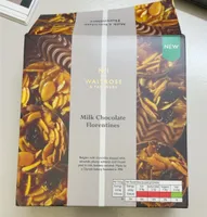 Milk chocolate florentines
