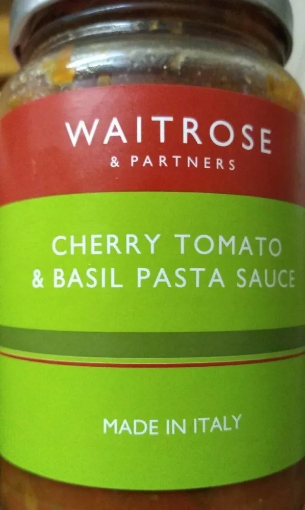 Cherry tomato & basil pasta sauce