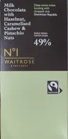 Hazelnut, Caramelised Cashew & Pistachio Milk Chocolate