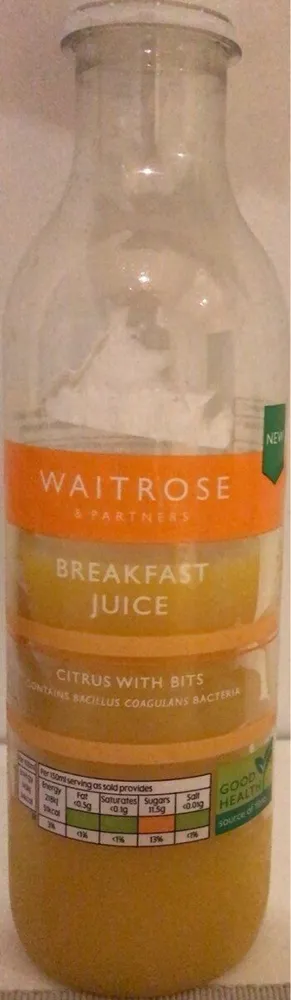 Breakfast juice