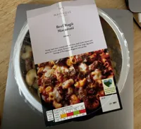 Beef ragu macaroni
