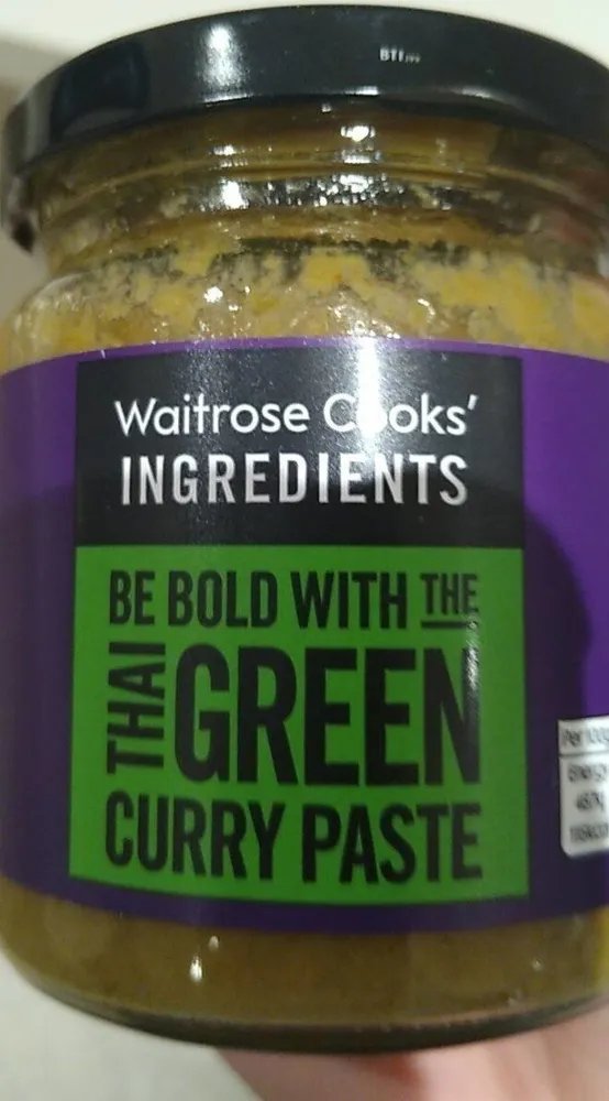 Thai green curry paste