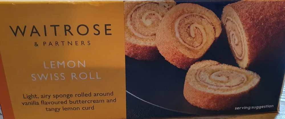 Lemon Swiss roll