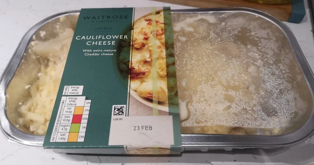 Cauliflower Cheese