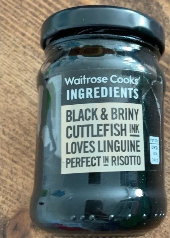 Black&briny cuttlefish ink