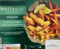 Crisp-crumbed Fishless Goujons