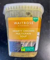 Hearty chicken multigrain soup